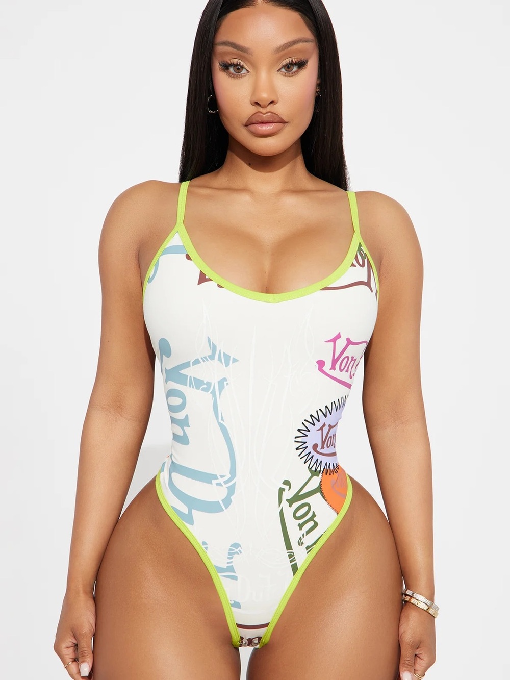 New Von Dutch Unlimited Bodysuit - Ivory